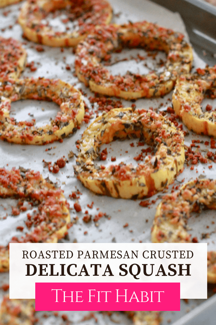 Parmesan Crusted Delicata Squash