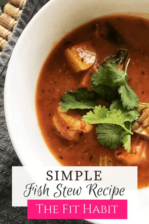 Simple fish stew Cioppino easy fish stew recipe