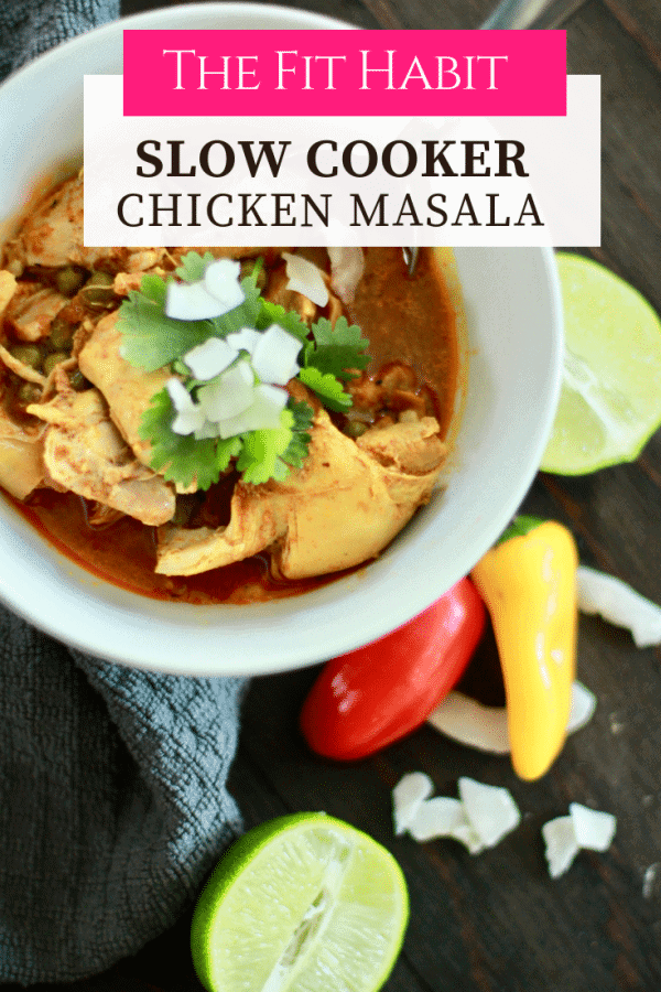 slow cooker chicken masala slow cooker chicken masala recipe - #paleo #lowcarb #keto #NSNG